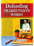 Defending Prabhupada's words
